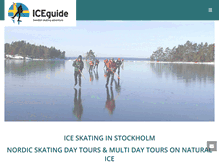 Tablet Screenshot of iceguide.se